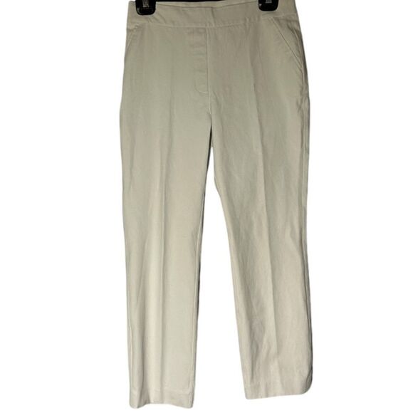 Spanx Womens On-the-Go Slim Straight Ankle Pant 20372R Classic White Medium 148 - Picture 4 of 12